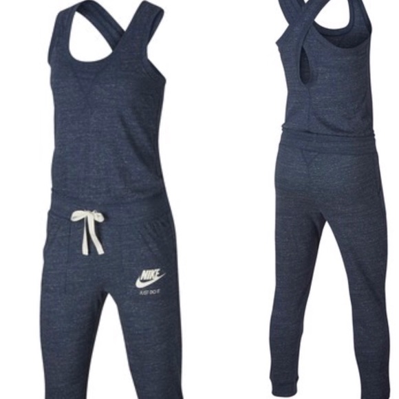 Nike Sleeveless Gym Vintage Jumpsuit 